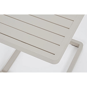 Mesa auxiliar Konnor 40x40, rastin