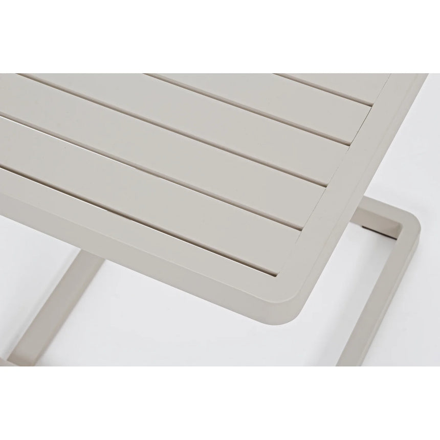 Mesa auxiliar Konnor 40x40, rastin