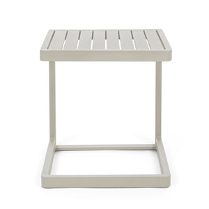 Mesa auxiliar Konnor 40x40, rastin
