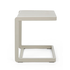 Mesa auxiliar Konnor 40x40, rastin
