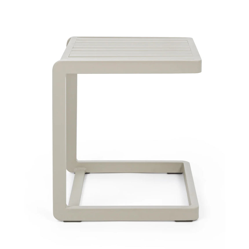 Mesa auxiliar Konnor 40x40, rastin