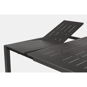 Mesa extensible Konnor 100-160x160, antracita
