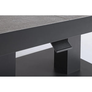 Mesa elevable Truman 140x85x49/72, antracita