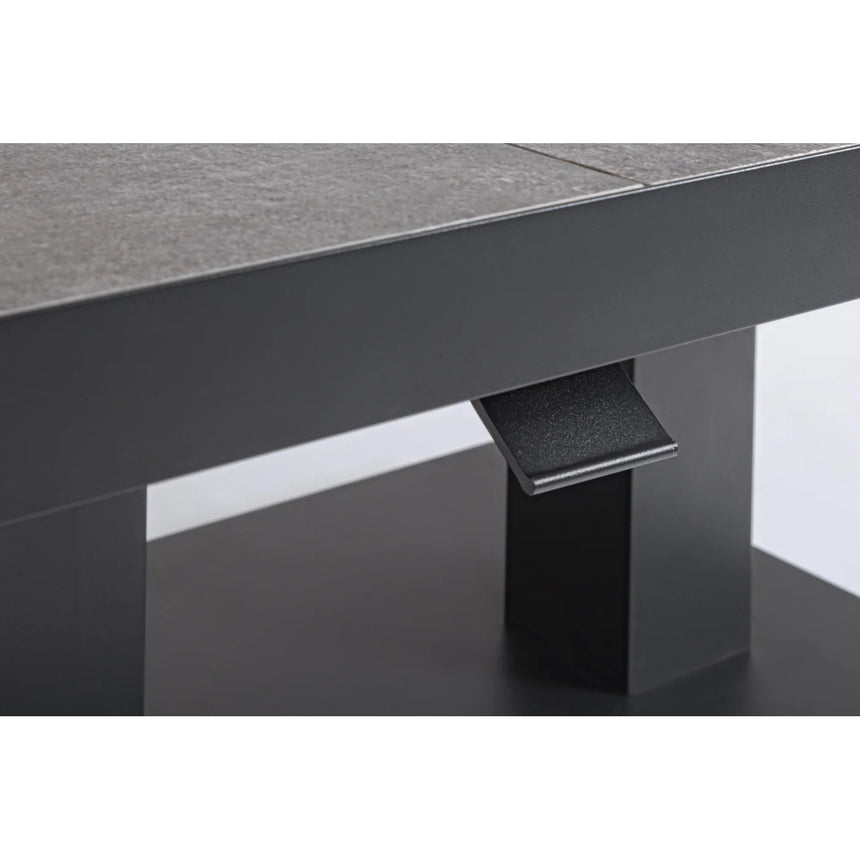 Mesa elevable Truman 140x85x49/72, antracita