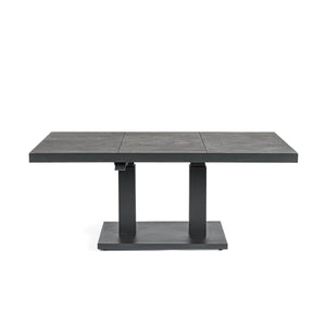Mesa elevable Truman 140x85x49/72, antracita