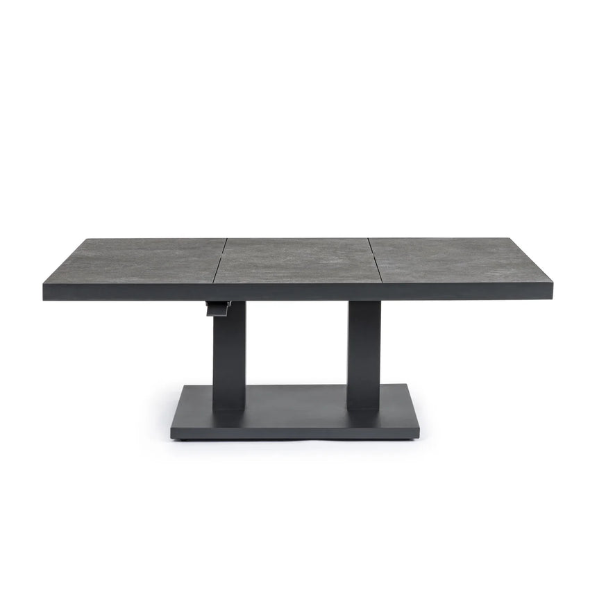 Mesa elevable Truman 140x85x49/72, antracita