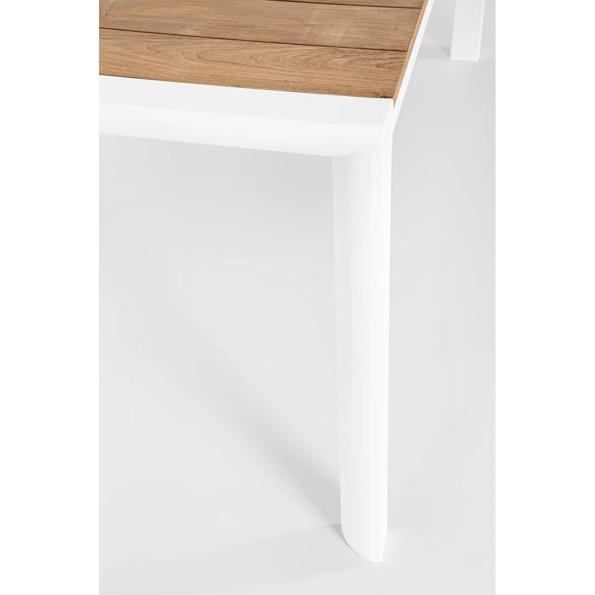 Mesa de exterior Cameron 180X90, branco