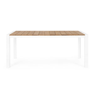 Mesa de exterior Cameron 180X90, branco