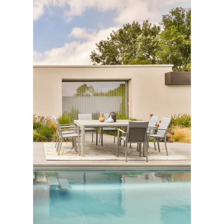 Mesa extensible Kiplin 149X97/149, rastin