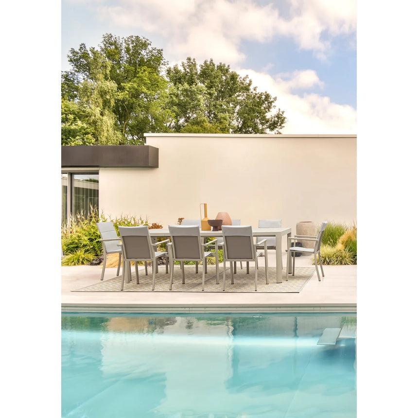 Mesa extensible Kiplin 180-240x100, rastin
