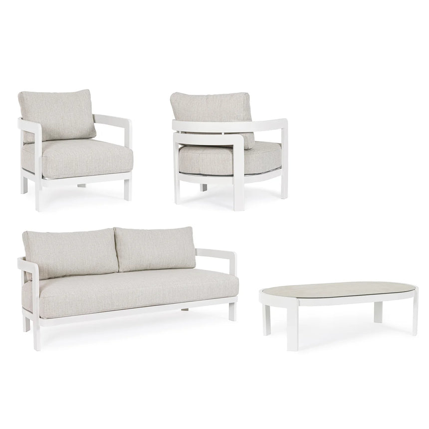 CONJUNTO DE 4 PEÇAS C-C PRESLEY BRANCO WG20