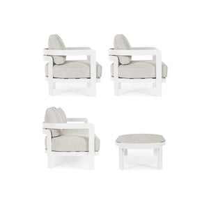 CONJUNTO DE 4 PEÇAS C-C PRESLEY BRANCO WG20