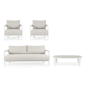CONJUNTO DE 4 PEÇAS C-C PRESLEY BRANCO WG20
