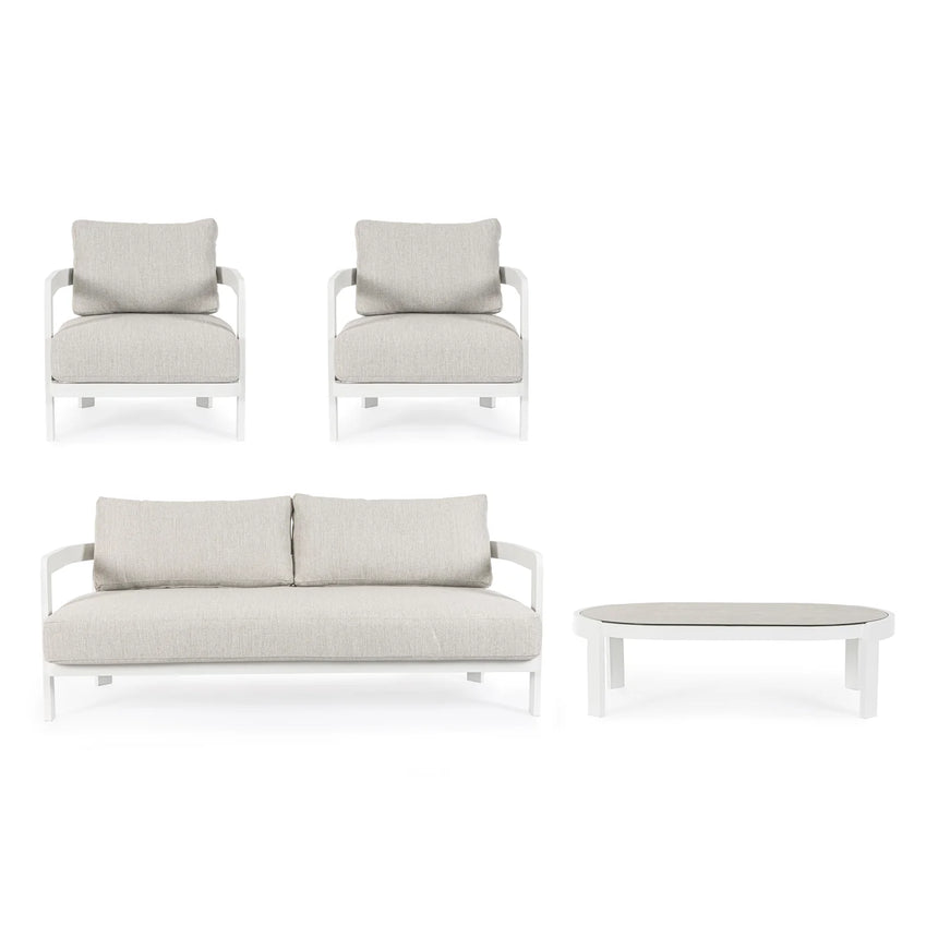 CONJUNTO DE 4 PEÇAS C-C PRESLEY BRANCO WG20
