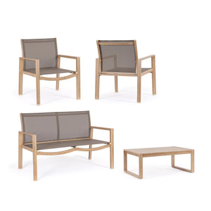 CONJUNTO KALLEN NATURAL SET4