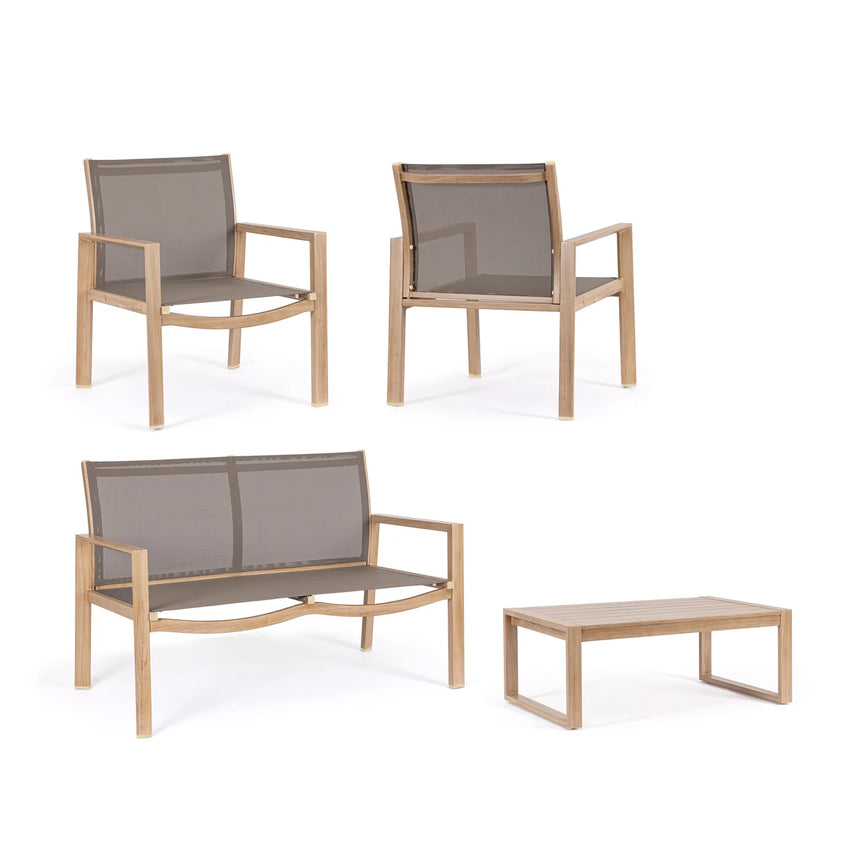 CONJUNTO KALLEN NATURAL SET4