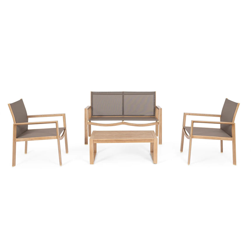 CONJUNTO KALLEN NATURAL SET4