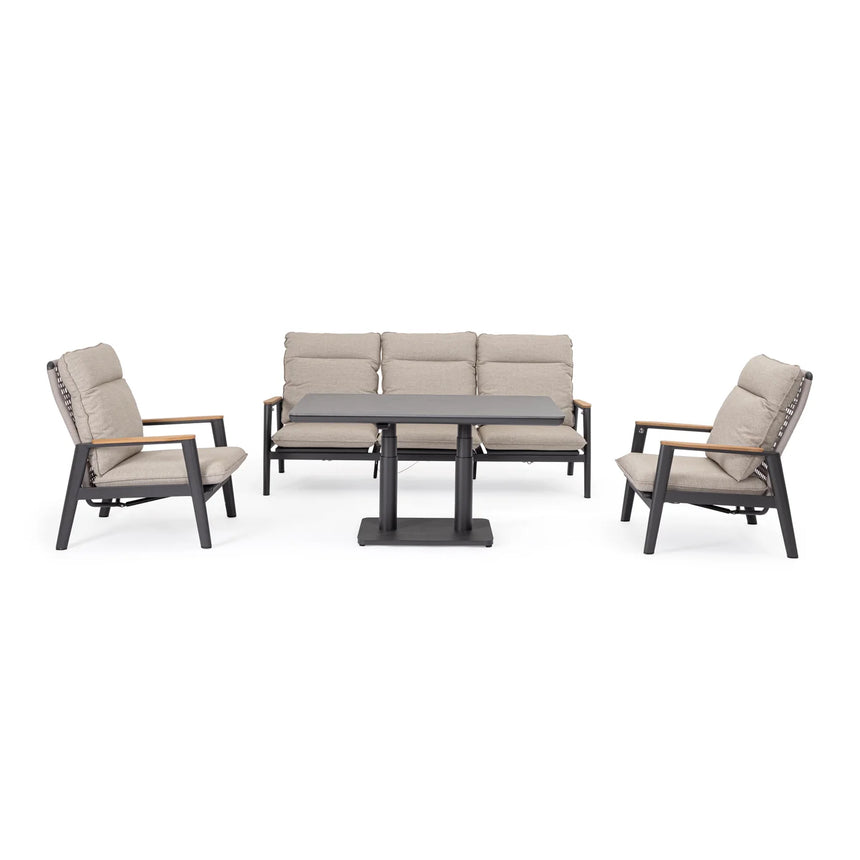 Mesa Miguel 140X80X51/72, antracite