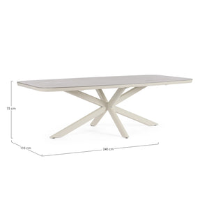 Mesa Isacco 240X110, pelican
