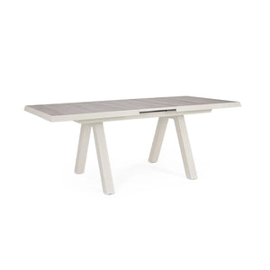 Mesa extensible Krion 163-203x93, pelican