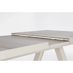 Mesa extensible Krion 163-203x93, pelican