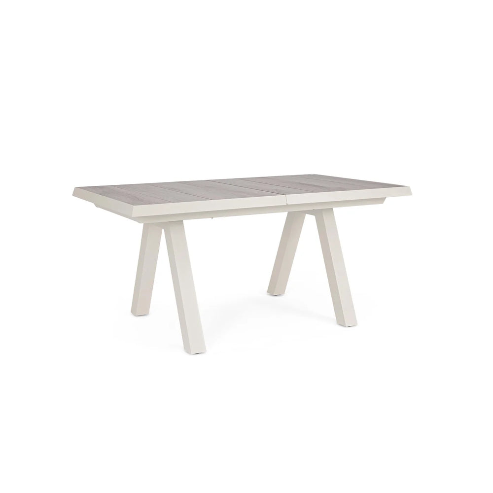 Mesa extensível Krion 163-203x93, pelicano