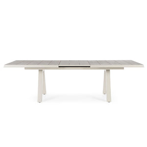 Mesa extensible Krion 205-265x103cm, pelican