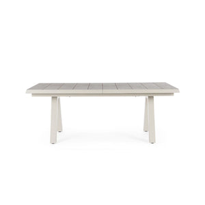 Mesa extensible Krion 205-265x103cm, pelican