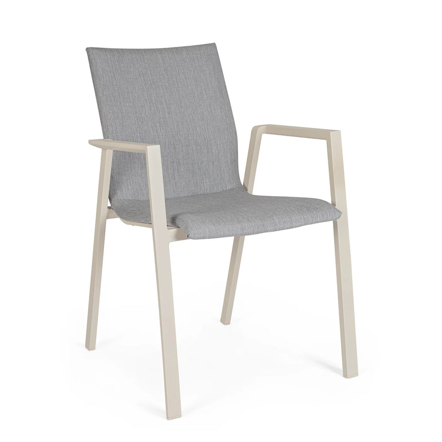 Silla con brazos Odeon, pelican