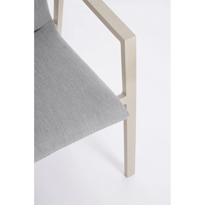 Silla con brazos Odeon, pelican