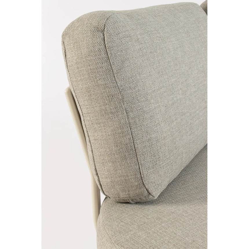 Conjunto sofá exterior Helios, pelican (sin mesas)