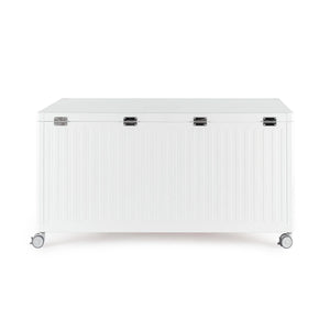 BAÚ DE RODAS OCEAN BRANCO S