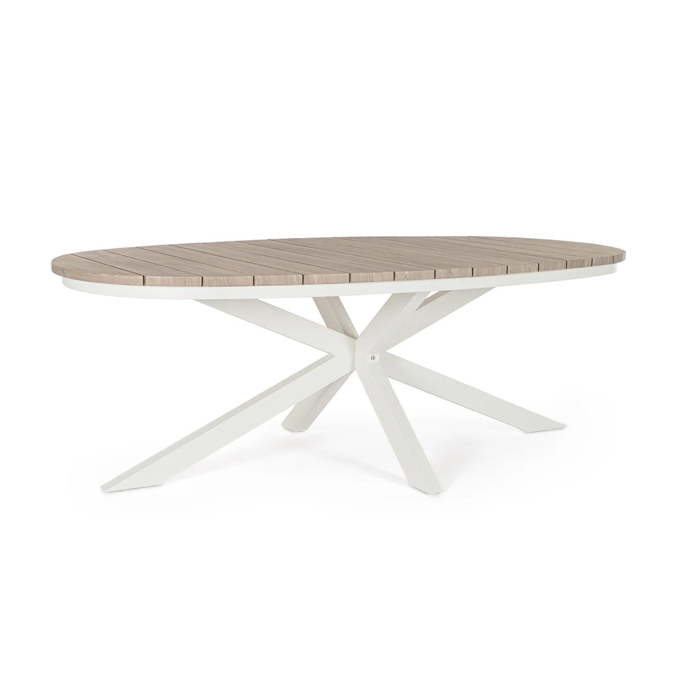 Mesa Zelmar 218x115cm, vapor/timber