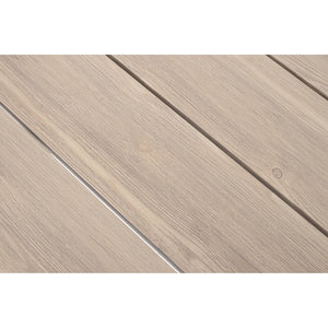 Mesa Zelmar oval 218x115cm a vapor/madeira