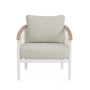 Sillón con cojines Fenix, vapor