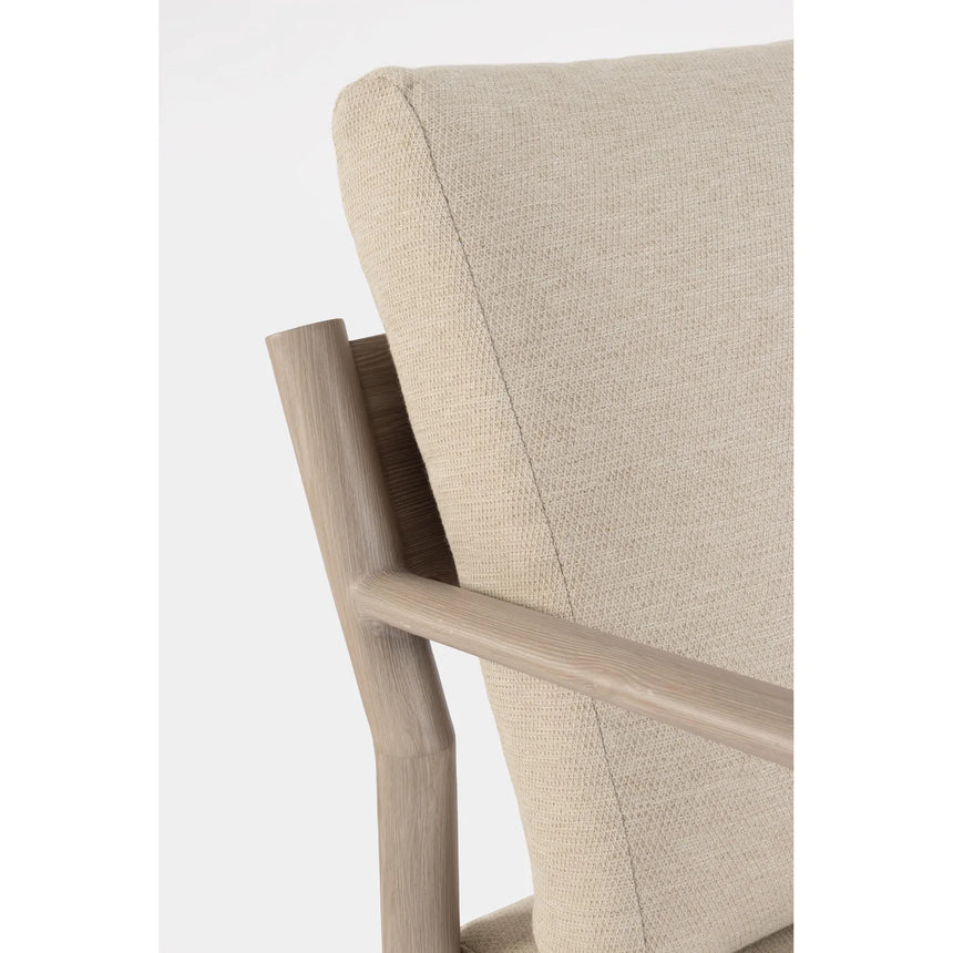 Conjunto Sirius, sofá + 2 poltronas + mesa, madeira