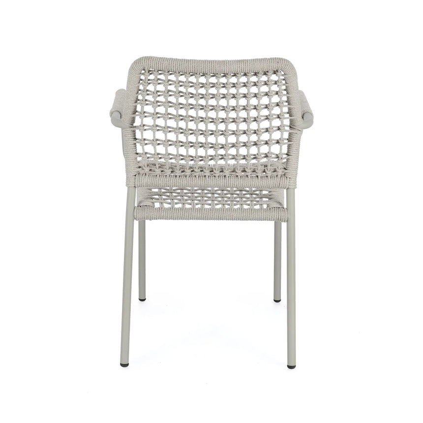 Silla de exterior Bizzotto con brazos Rajada saturn