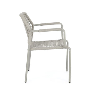 Silla de exterior Bizzotto con brazos Rajada saturn