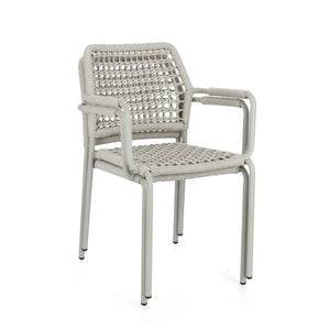 Silla de exterior Bizzotto con brazos Rajada saturn