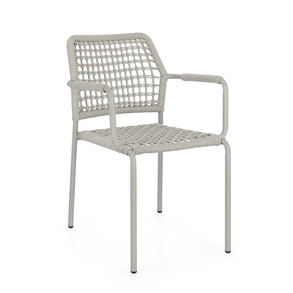 Silla de exterior con brazos Rajada, saturn