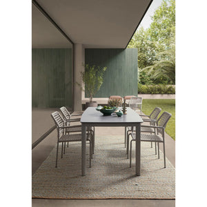 Silla de exterior Bizzotto con brazos Rajada saturn