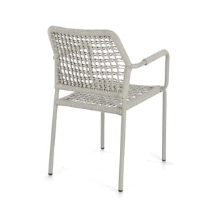 Silla de exterior Bizzotto con brazos Rajada saturn