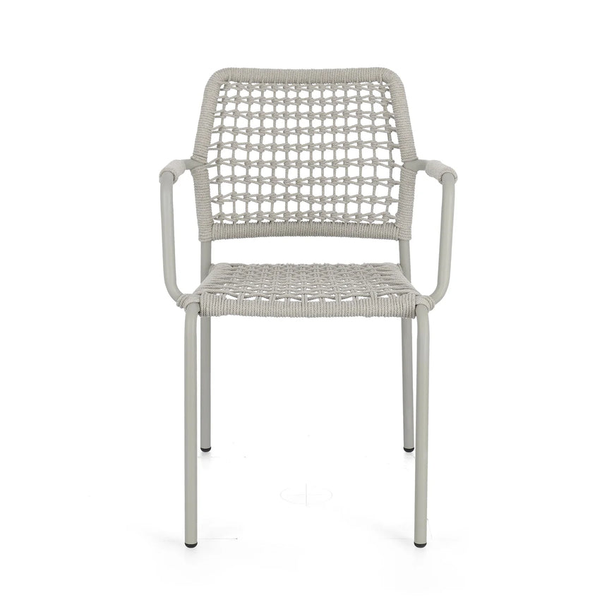 Silla de exterior Bizzotto con brazos Rajada saturn