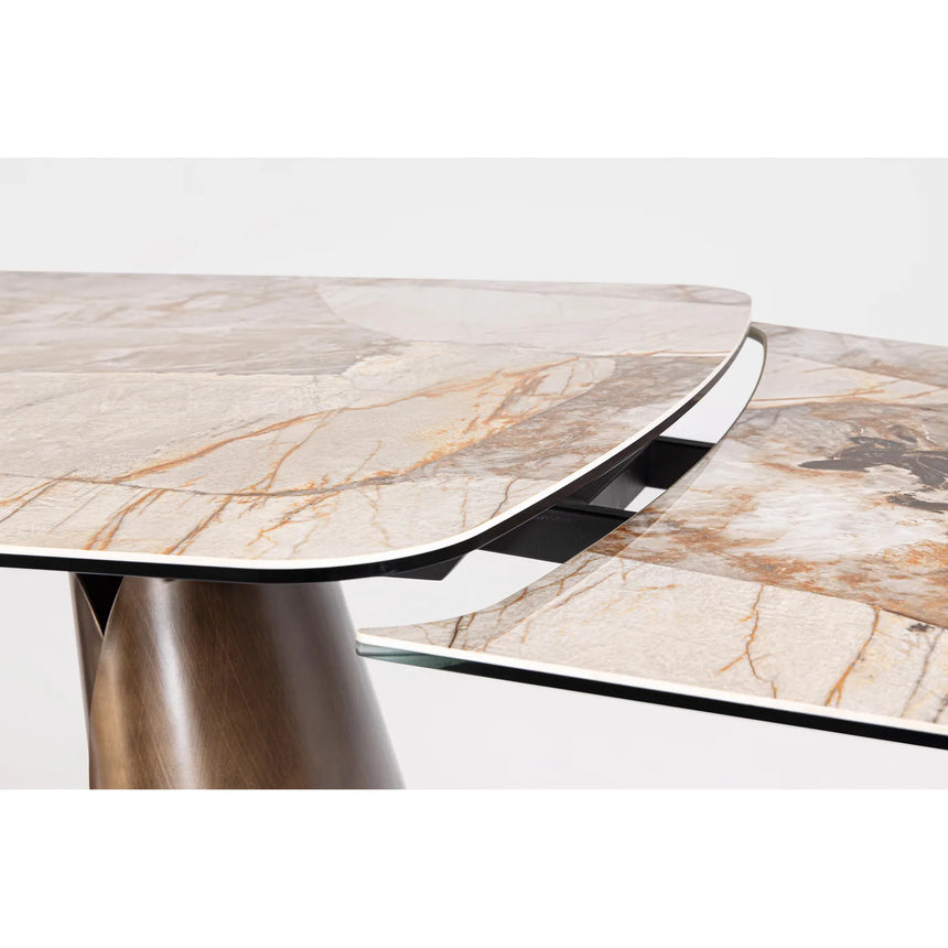 Mesa extensible Cile Patagonia 180/220/260x100