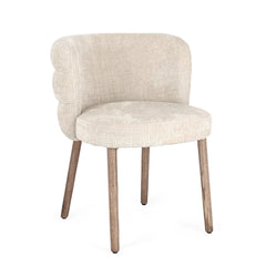 Silla Ilma, luciente/roble