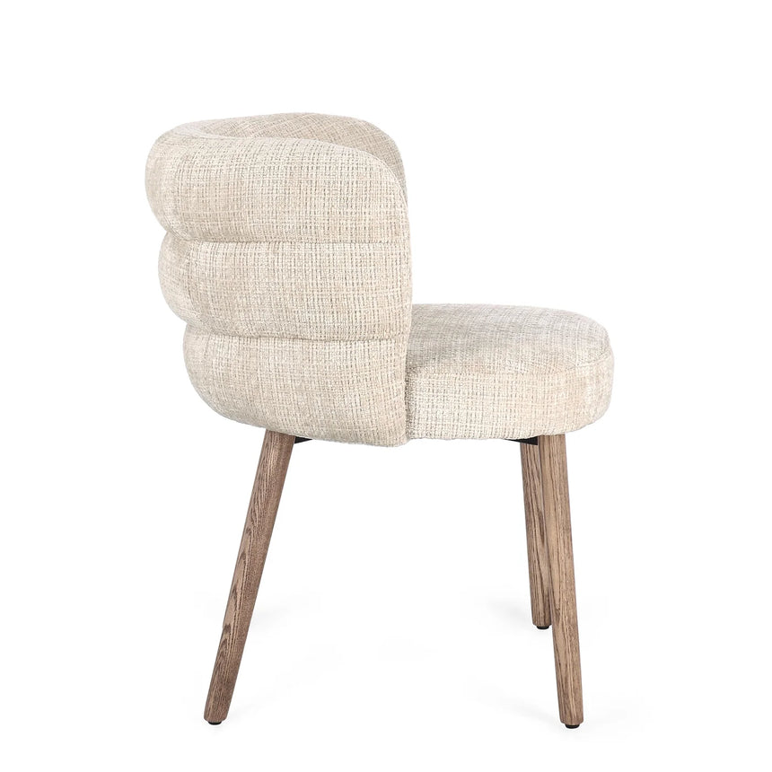 Silla Ilma, luciente/roble
