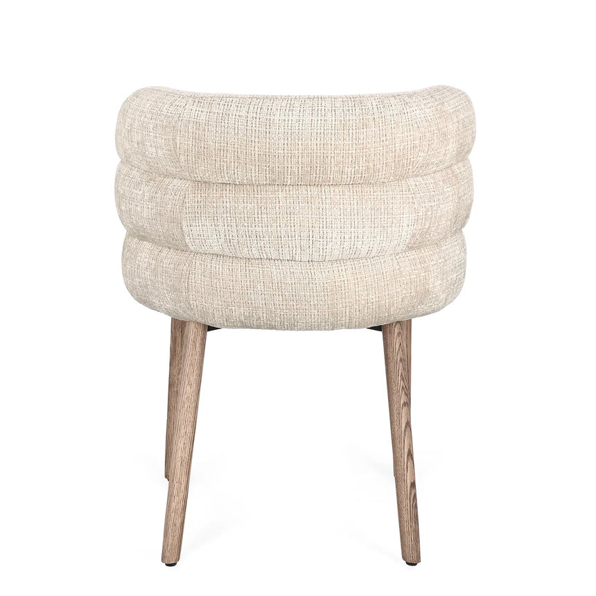 Silla Ilma, luciente/roble