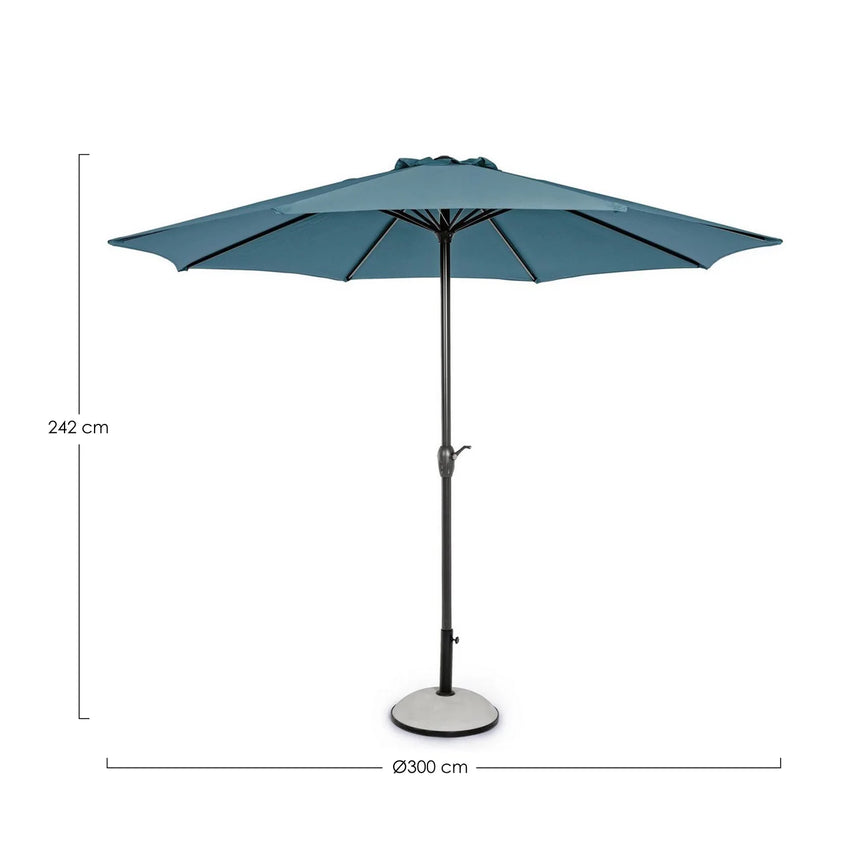 Parasol Kalife Ø3m, cloud azul