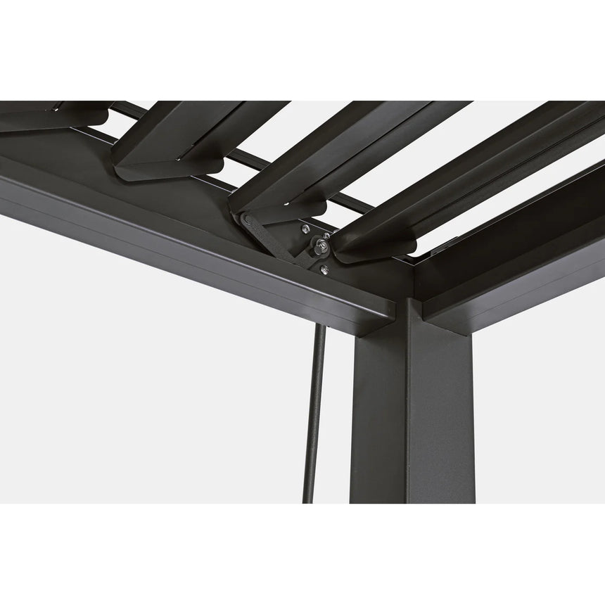 Pérgola Ocean 3x4, antracita