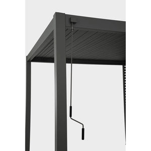 Pérgola Ocean 3x4, antracita